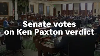 Ken Paxton acquitted: Full vote by Texas Senate on each impeachment article before Texas AG