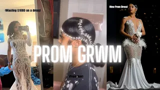 SENIOR PROM 2023| GRWM + Wasting $1000 on a dress I didn't wear