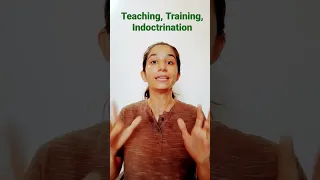 Teaching, Training, Indoctrination | UGC NET Paper-1 | Teaching Aptitude #shorts #UGCNET #paper1