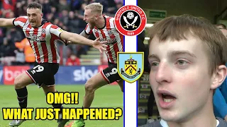 SECOND HALF COLLAPSE!! | SHEFFIELD UTD VS BURNLEY