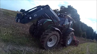 Valtra N121 Green Talerzowanie Po Rzepaku