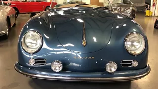 Gorgeous Aquamarine Blue 356 Speedster Replica by Vintage Motorcars of CA FOR SALE NOW!