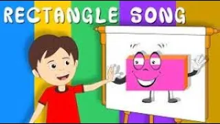 Rectangle Rhyme | Rhymes for Children | Kid's Rhymes - Little Smiley Kidoo