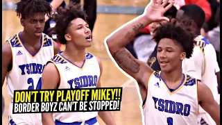 DON'T TRY Mikey Williams & Jurian Dixon In The Playoffs!! Mikey SILENCES The CROWD In Semi-Finals!