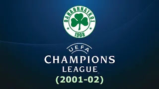 Παναθηναϊκός: Η πορεία στο Champions League (2001-02)