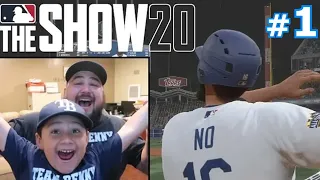 PLAYING MLB THE SHOW 20 WITH LUMPY FOR THE FIRST TIME! | MLB The Show 20 | Road To The Show #1