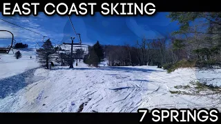 Skiing At 7 Springs PA - Last Day of the 2022-23 Season | East Coast Skiing