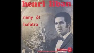 Henri Liban   Hafatro Discomad original  45 tours   Madagascar