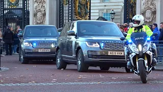 SEG escort PM Rishi Sunak from Buckingham Palace