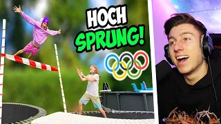 VERRÜCKTE TRAMPOLIN HOCHSPRUNG Challenge