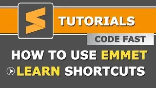 How to Install and Use Emmet Package in Sublime Text | Very Useful Shortcuts