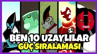 BEN 10 CLASSİC: EN GÜÇLÜ 10 UZAYLI - UZAYLILARIN GÜÇ SIRALAMASI 2023 - BEN: 10-VERSE