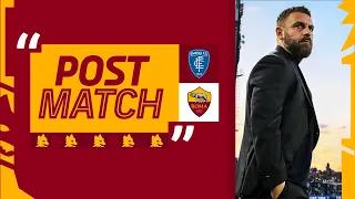 DANIELE DE ROSSI | INTERVISTA POST EMPOLI-ROMA