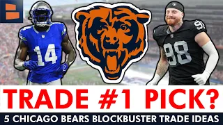 5 Chicago Bears BLOCKBUSTER Trade Ideas With #1 Pick In NFL Draft Ft. Maxx Crosby & DK Metcalf