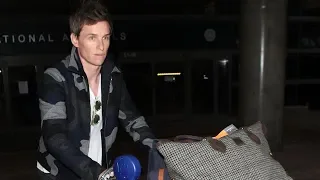 Eddie Redmayne Is Asked If He Can Fly With His Wand