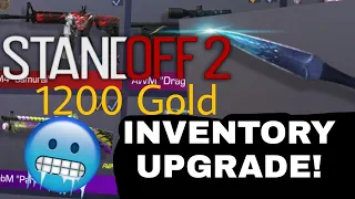 1200 Gold INVENTORY UPGRADE! | Standoff 2