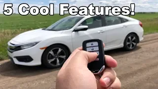 Here's 5 Cool Honda Civic Features!