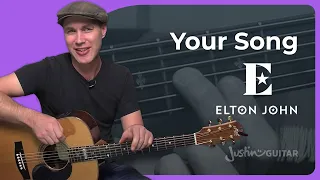 How to play Your Song by Elton John (Guitar Lesson SB-407)