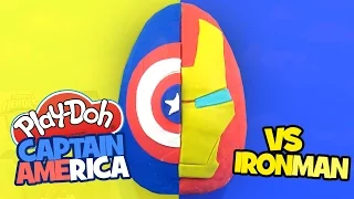 Captain America Civil War Play-Doh Surprise Egg!