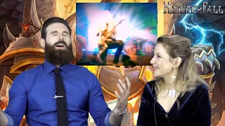 Hammerfall Live Reaction + Review | Riders of the Storm | Dragon Lies Bleeding | Heeding the Call