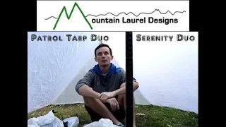 Mountain Laurel Designs - Patrol Tarp Duo - Serenity Duo - Ultralight Tarp Shelter System