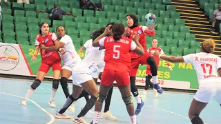 Tunisia vs Angola Quarter Final : African Women's Handball Championship 2022