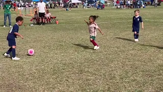 Nash, 6 year old, First Soccer Tournament, Cinco De Mayo 4v4 Tournament, May 2023, Sting 2017