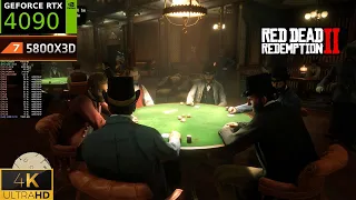 Red Dead Redemption 2 | RTX 4090 4K Ultra Settings | Ryzen 7 5800X 3D