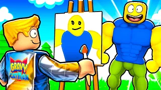 Noob VS Paint a Friend Simulator