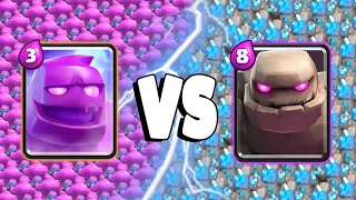 ELIXIR GOLEM VS GOLEM (2024) - Clash Royale Challenge