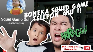 JANGAN PERNAH TELEPON BONEKA SQUID GAME #SHORTS