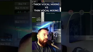 THICK VOCAL MIXING VS THIN VOCAL MIXING: ESCAPE THE BRIGHTNESS TRAP #vocalmixing #mixingengineer