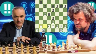 Tried chess game | Magnus Carlsen vs Garry Kasparov 6