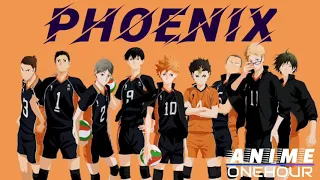 HAIKYUU!! Season 4 op [BURNOUT SYNDROMES PHOENIX] ONE HOURS VERSION