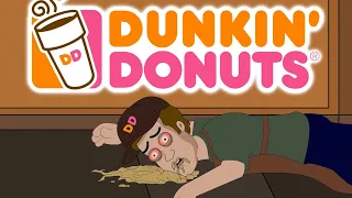 2 TRUE DUNKIN DONUTS HORROR STORIES ANIMATED