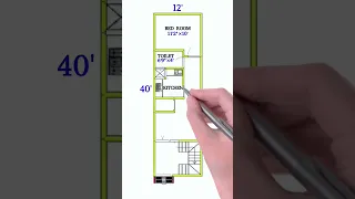 12'*40' house plan|Prankur |12by40 2D Plan, 480sqft. ghar ka naksha #houseplan #prankur #short #2d