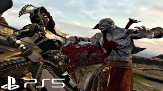 God of War Ascension PS5 - All Kratos Fatalities / Killing Animations (4K HD)