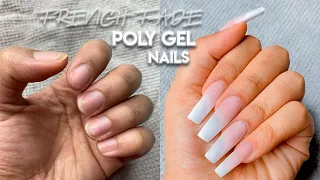 HOW TO: BABY BOOMER FRENCH FADE NAILS W/ POLY GEL