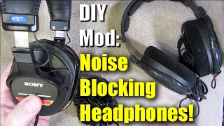 Audiophile Noise Blocking Headphones Mod (Plus The Science Explained)