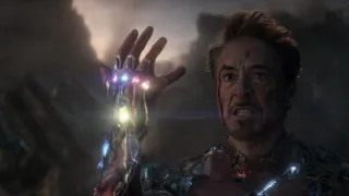 Thanos & Tony in Avengers Endgame with Iron Man