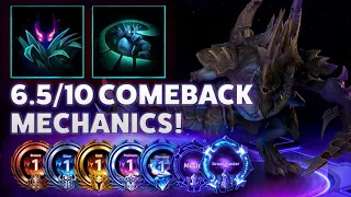 Dehaka Isolation - 6.5/10 COMEBACK MECHANICS! - Grandmaster Storm League