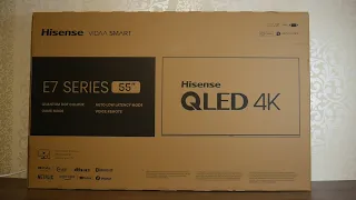 NEW QLED 2023 - HiSENSE 55E7HQ