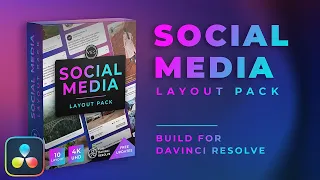 Social Media Layout Pack For Davinci Resolve