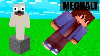 MINECRAFT DE A FŰ = MEGHALSZ!