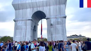 🇫🇷【4K】Paris Autumn Walk - Trocadéro Gardens - Arc de Triomphe - Ternes