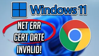 Fix Error NET::ERR CERT DATE INVALID | Your Connection Is Not Private - Windows 11/10