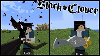 NEW MAGIC TYPES, MAGIC EVOLUTION, GUILDS & MORE! Minecraft Black Clover Mod Review