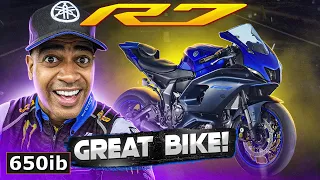 2022 Yamaha YZF-R7 IS A GREAT BIKE!