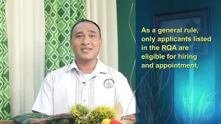 Registry of Qualified Applicants (RQA) - JONATHAN A. TARROZA, Principal-II/ PESPA-ZC President