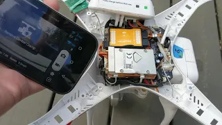 phantom 2 vision plus WiFi video module reinstallation, connecting & testing with the DJI Vision app